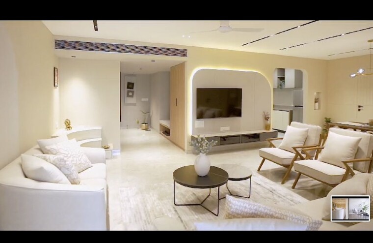 Living Room, vesu 3 Bedroom 2575 Sq.Ft. Apartment In Vesu Surat 9721964