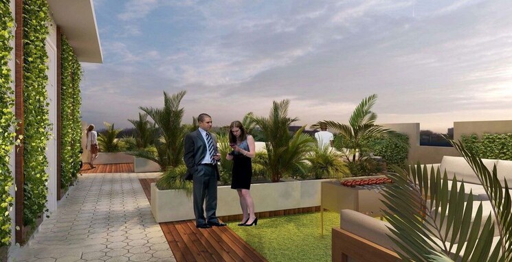 Garden, smart-world-gems 2 Bedroom 1105 Sq.Ft. Apartment In Sector 89 Gurgaon 9721986