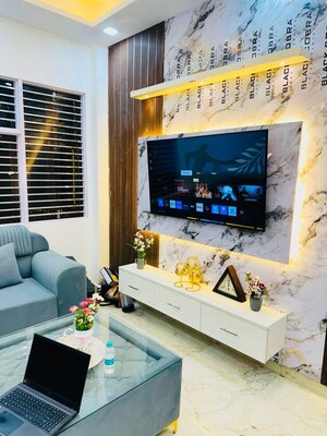 Living Room in 3 BHK Builder Floor at Sector 1 – for Sale