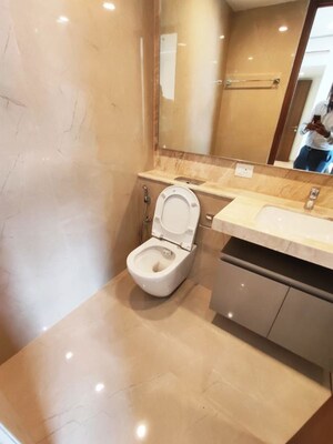 Bathroom in 3 BHK Apartment at Hiranandani Rodas Enclave Rosemount, Ghodbunder Road – for Sale