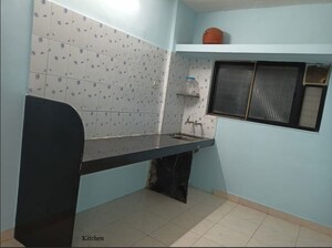 Kitchen in 1 RK Independent House at Kharadi – for Rent