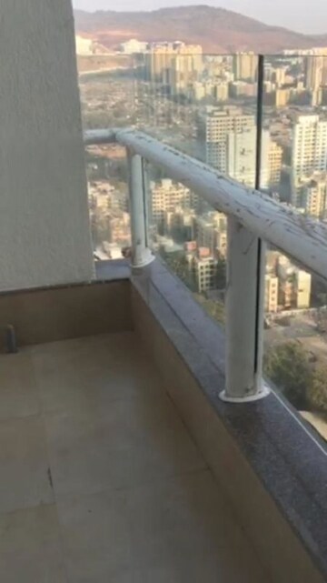 Balcony in 2 BHK Apartment at Omkar Alta Monte, Malad East – for Rent