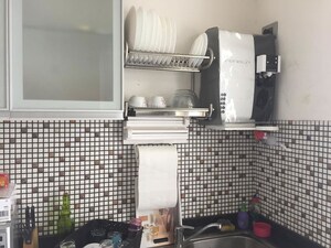 Attached Bathroom in 2 BHK Apartment at Omkar Alta Monte, Malad East – for Rent