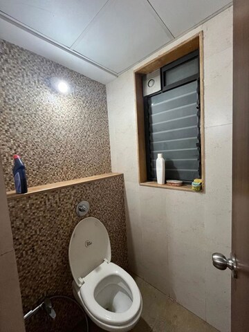 Bathroom in 1 BHK Apartment at Lodha Palava City Lakeshore Greens, Dombivli East – for Rent