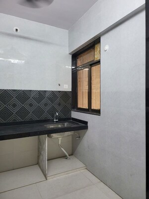 Kitchen in 1 BHK Apartment at Pandurang CHS Balkum, Balkum Pada – for Rent