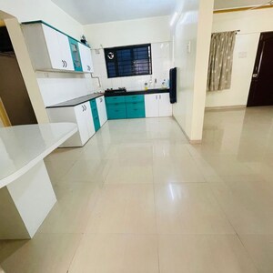 Kitchen in 3 BHK Apartment at Riswadkar Prestige Panorama, Mundhwa – for Rent