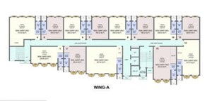 Floor Plan in  Office Space at Pahuja Business Avenue, Sakinaka – for Sale