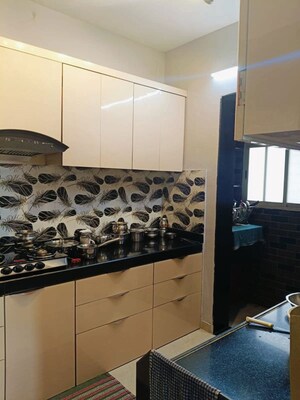 Kitchen in 1 BHK Apartment at Shree Krupa Apartments, Dombivli West – for Rent