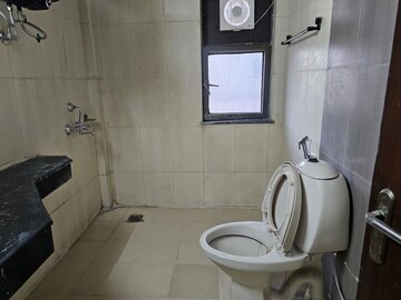 Bathroom in 4 BHK Apartment at AWHO Township Gurjinder Vihar, Omega Ii Greater Noida – for Rent