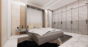 Bedroom in 3 BHK Apartment at Sumadhura Acropolis, Gachibowli – for Rent