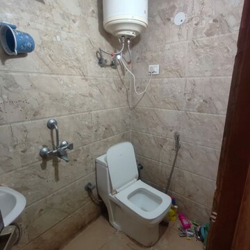 Bathroom in 1 BHK Builder Floor at Malviya Nagar – for Rent