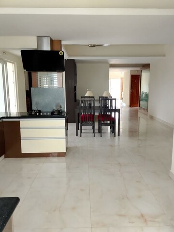 Living Room in 4 BHK Penthouse at Golden Key, Benson Town – for Sale