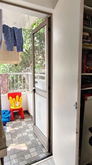 Balcony in 3 BHK Apartment at Bearys Haudin Heights, Halasuru – for Rent