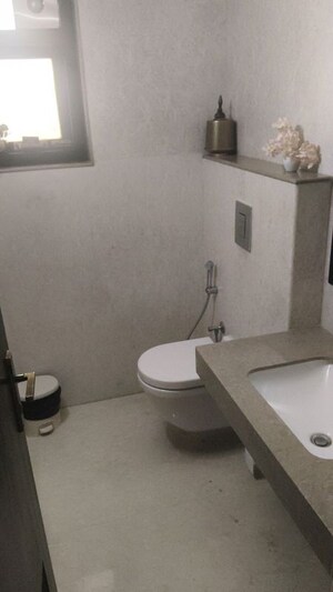 Attached Bathroom in 4 BHK Villa at Embassy Grove, Kodihalli – for Rent