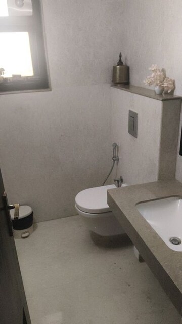 Attached Bathroom in 4 BHK Villa at Embassy Grove, Kodihalli – for Rent