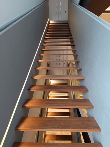 Staircase in 4 BHK Apartment at Regency Liqury, Lavelle Road – for Rent