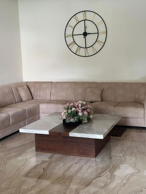 Living Room in 3 BHK Apartment at Albert Court, Richmond Town – for Rent