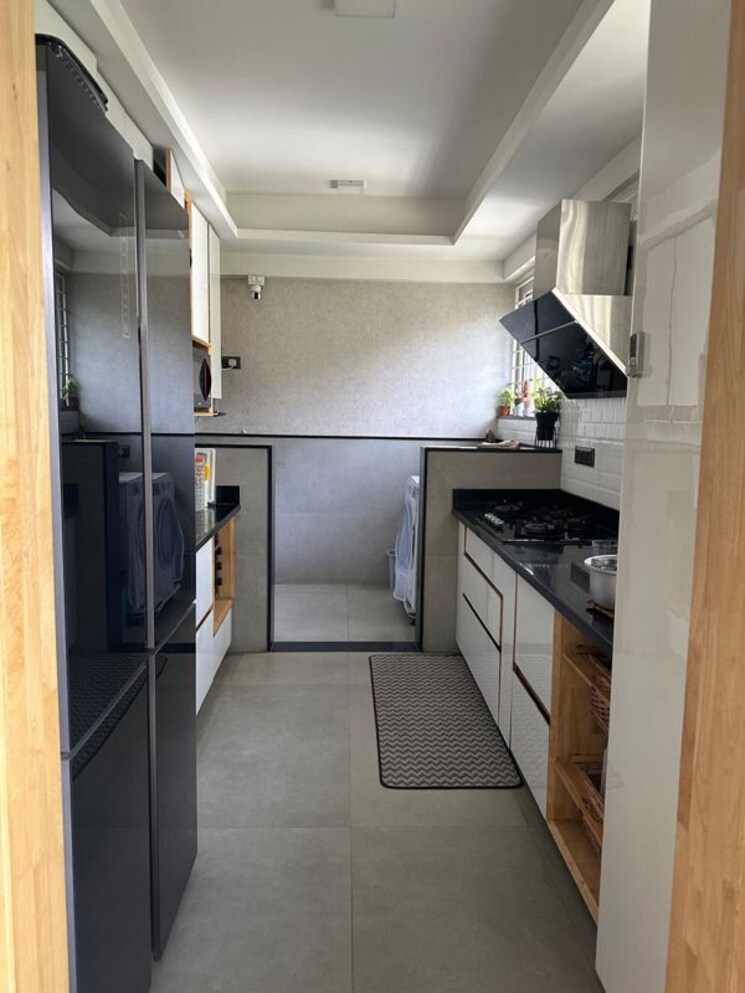 Kitchen, albert-court 3 Bedroom 2000 Sq.Ft. Apartment In Richmond Town Bangalore 8969786