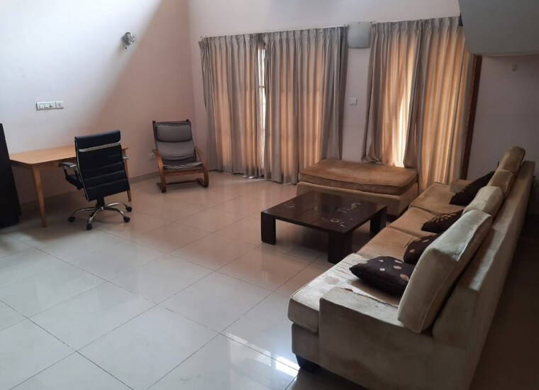 Living Room, embassy-habitat 4 Bedroom 2850 Sq.Ft. Apartment In Palace Road Bangalore 8489468