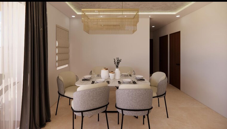 Master Bedroom, prestige-woodland-park 3 Bedroom 2150 Sq.Ft. Apartment In Cooke Town Bangalore 8794921