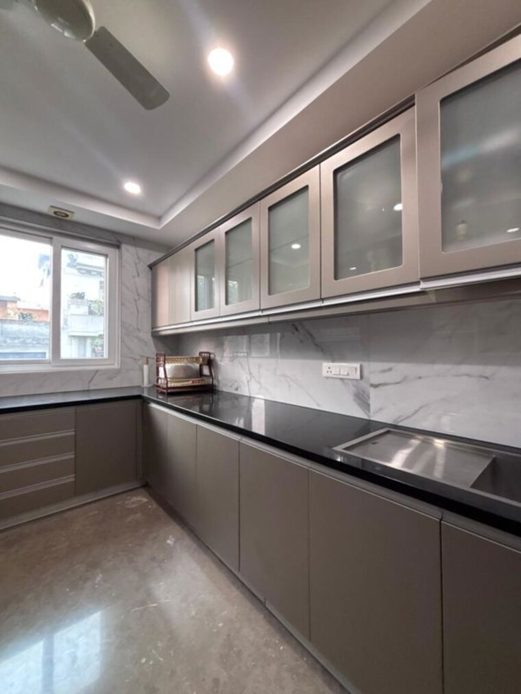 Kitchen, green park extension 4 Bedroom 4000 Sq.Ft. Apartment In Green Park Extension Delhi 9722372