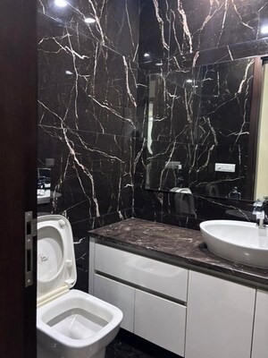 Attached Bathroom in 4 BHK Apartment at Green Park Extension – for Rent