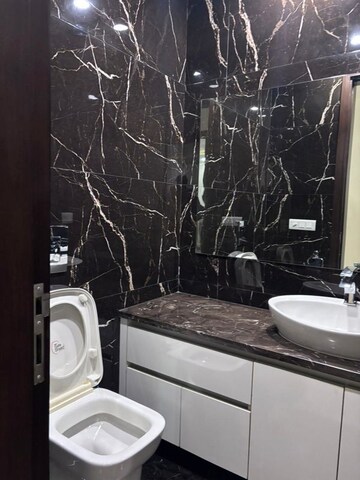 Attached Bathroom in 4 BHK Apartment at Green Park Extension – for Rent