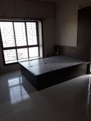 Bedroom in 3 BHK Apartment at Beharay Rathi Hillview Residency, Kothrud – for Sale