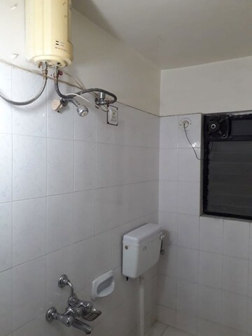 Bathroom in 3 BHK Apartment at Beharay Rathi Hillview Residency, Kothrud – for Sale