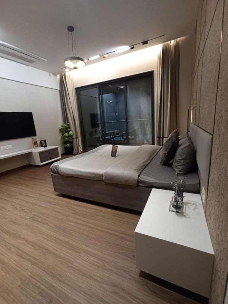 Bedroom, vastushree-pearl 3 Bedroom 1598 Sq.Ft. Apartment In Kothrud Pune 9722523