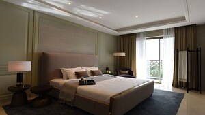 Bedroom in 4 BHK Apartment at Oberoi Elysian Tower A, Goregaon East – for Sale