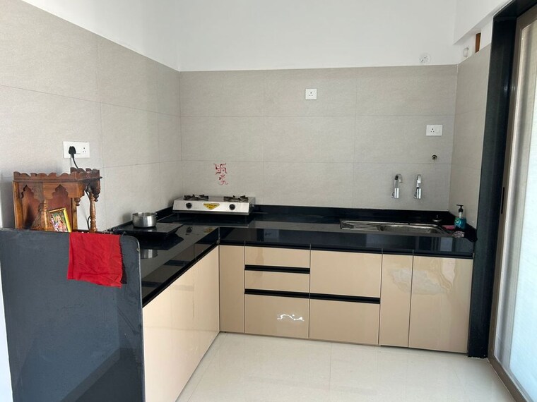 Kitchen, hs-lagom-homes 2 Bedroom 850 Sq.Ft. Apartment In Wakad Pune 9722563