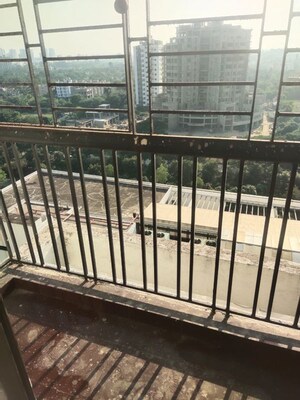 Balcony in 3 BHK Apartment at Kundan Plaza, Chinar Park – for Sale