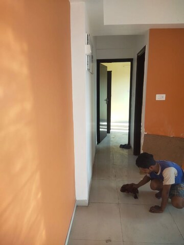 Building Lobby in 3 BHK Apartment at Kundan Plaza, Chinar Park – for Sale