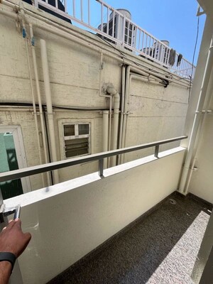 Balcony in 1 BHK Apartment at Priyanka Silver Serenity, Marathahalli – for Rent