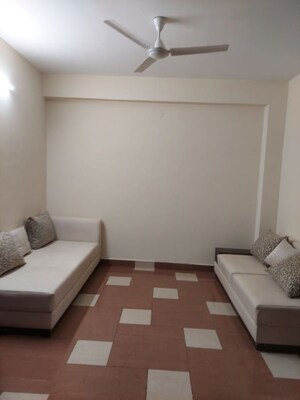 Living Room in 2 BHK Apartment at Kundan Plaza, Chinar Park – for Rent