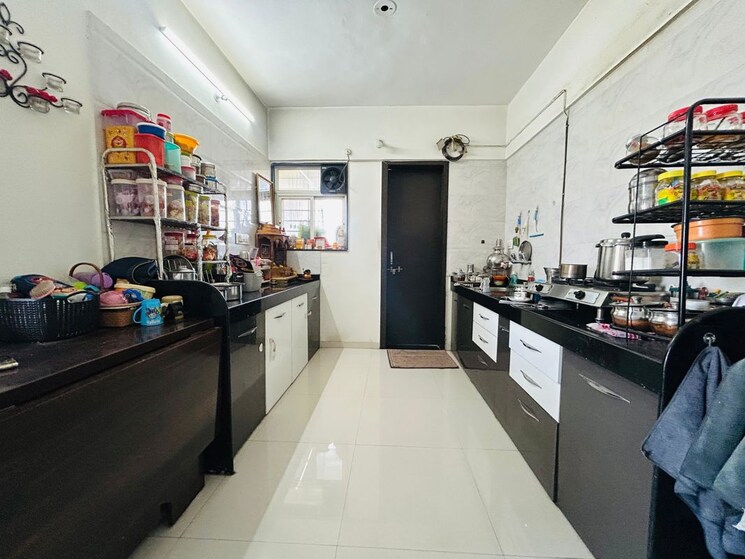 Kitchen, prayeja-pearl 2 Bedroom 856 Sq.Ft. Apartment In Nanded Pune 9722599