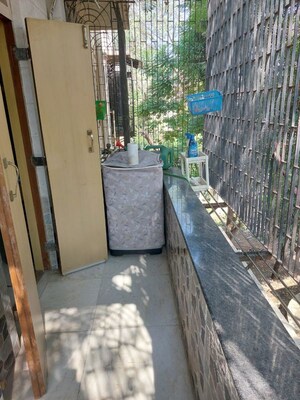 Balcony in 2 BHK Apartment at Navjivan Colony, Mahim – for Rent