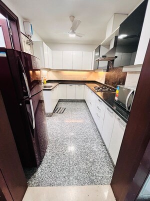Kitchen in 3 BHK Builder Floor at Safdarjung Development Area – for Rent