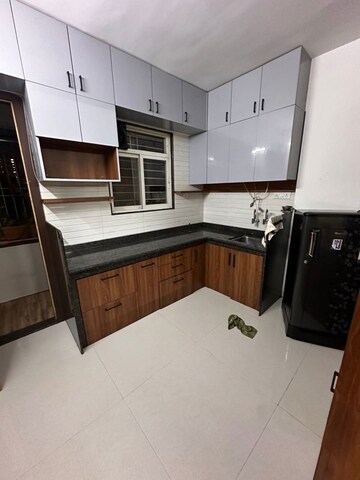 Kitchen in 2 BHK Apartment at Sumana Green Basil, Baner – for Rent