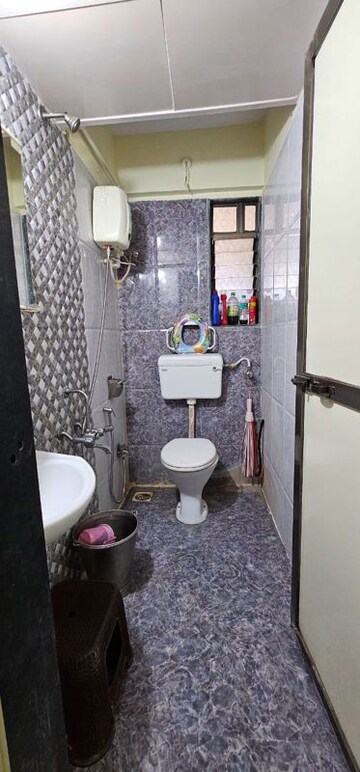 Bathroom in 2 BHK Apartment at Vijay Vilas Taurus Building 11 To 15, Ghodbunder Road – for Sale