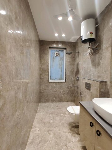 Bathroom in 3 BHK Apartment at Saket – for Rent
