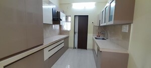 Kitchen in 4 BHK Apartment at New Rajendra Nagar – for Rent