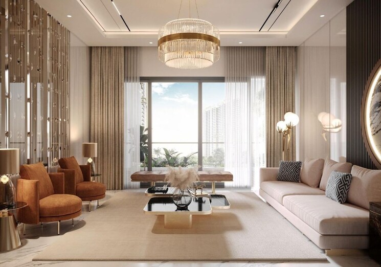 Living Room, m3m-capital 2 Bedroom 1310 Sq.Ft. Apartment In Sector 113 Gurgaon 9722817
