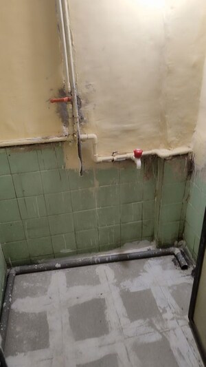 Bathroom in Studio Apartment at Akvira Sitaram Chhaya, Dombivli West – for Rent