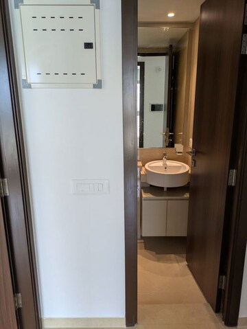 Building Lobby in 1 BHK Apartment at Hiranandani Regent Hill, Powai – for Rent