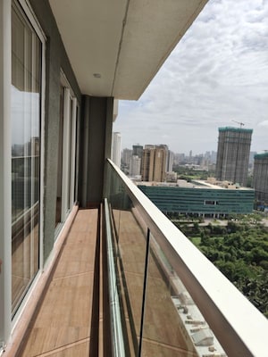 Balcony in 2 BHK Apartment at Indiabulls One Indiabulls, Pokhran Road No Two – for Rent