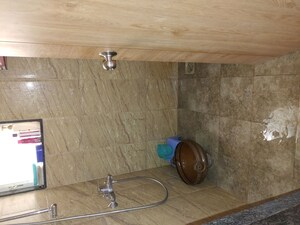 Bathroom in 3 BHK Apartment at Rainbow Athashri At Pebbles, Bavdhan – for Rent