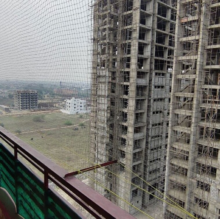 Balcony, vashisht-heights 3 Bedroom 850 Sq.Ft. Apartment In Bharat Colony Faridabad 9722858