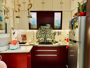 Kitchen in 2 BHK Apartment at Gaur City 2 - 14th Avenue, Sector 16c Greater Noida – for Rent